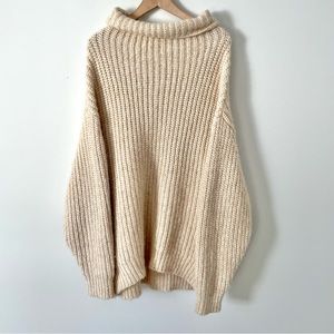Aritzia Wilfred Montpellier Sweater Dress Alpaca Wool Knit